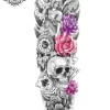 tatouage ephemere bras te?te de mort Tatouage éphémère bras tête de mort