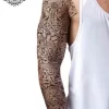 Tatouage éphémère celtique bras complet