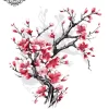 tatouage ephemere cerisier japonais epaule Tatouage éphémère cerisier japonais épaule