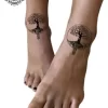tatouage ephemere cheville arbre de vie photo Tatouage éphémère cheville arbre de vie