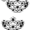 tatouage ephemere cheville avec fleur Tatouage éphémère cheville avec fleur