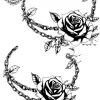 Tatouage éphémère cheville bracelet femme