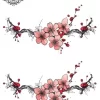 tatouage ephemere cheville branche Tatouage éphémère cheville branche