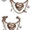 tatouage ephemere cheville chaine Tatouage éphémère cheville chaîne