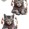 tatouage ephemere cheville chat Tatouage éphémère cheville chat