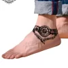 tatouage ephemere cheville coordonnees gps photo Tatouage éphémère cheville coordonnées gps
