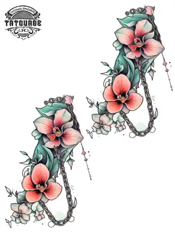 tatouage ephemere cheville couleur Tatouage éphémère cheville couleur