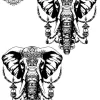 tatouage ephemere cheville elephant Tatouage éphémère cheville éléphant
