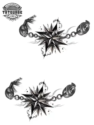 tatouage ephemere cheville etoile Tatouage éphémère cheville étoile