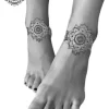 tatouage ephemere cheville femme bracelet photo Tatouage éphémère cheville femme bracelet