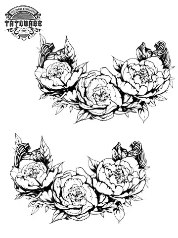 tatouage ephemere cheville femme fleur Tatouage éphémère cheville femme fleur
