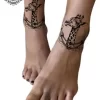 tatouage ephemere cheville girafe photo Tatouage éphémère cheville girafe