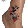 tatouage ephemere cheville hirondelle photo Tatouage éphémère cheville hirondelle