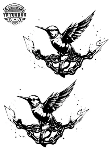 tatouage ephemere cheville oiseau Tatouage éphémère cheville oiseau