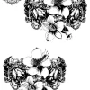 tatouage ephemere cheville orchidee Tatouage éphémère cheville orchidée