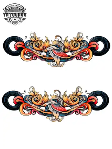 tatouage ephemere cheville oriental Tatouage éphémère cheville oriental