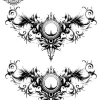 tatouage ephemere cheville ornemental Tatouage éphémère cheville ornemental