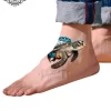 tatouage ephemere cheville tortue photo Tatouage éphémère cheville tortue
