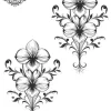 tatouage ephemere cheville trefle 4 feuilles Tatouage éphémère cheville trèfle 4 feuilles