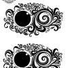 tatouage ephemere cheville ying yang Tatouage éphémère cheville ying yang