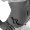 tatouage ephemere coeur hanche photo Tatouage éphémère coeur hanche