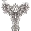 tatouage ephemere cou croix Tatouage éphémère cou croix