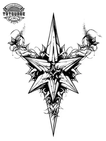 tatouage ephemere cou etoile Tatouage éphémère cou étoile