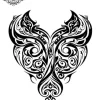 tatouage ephemere cou homme tribal Tatouage éphémère cou homme tribal