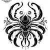 tatouage ephemere cou scorpion Tatouage éphémère cou scorpion