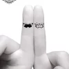 tatouage ephemere doigt amitie photo Tatouage éphémère doigt meilleur amie