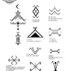 tatouage ephemere doigt berber Tatouage éphémère doigt berber