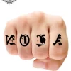 tatouage ephemere doigt ecriture photo Tatouage éphémère doigt écriture