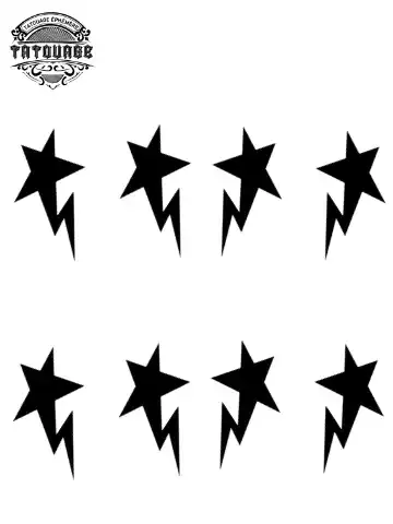tatouage ephemere doigt etoile Tatouage éphémère doigt étoile