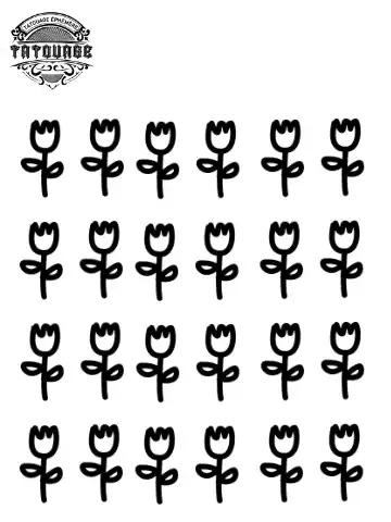 tatouage ephemere doigt femme fleur Tatouage éphémère doigt femme fleur