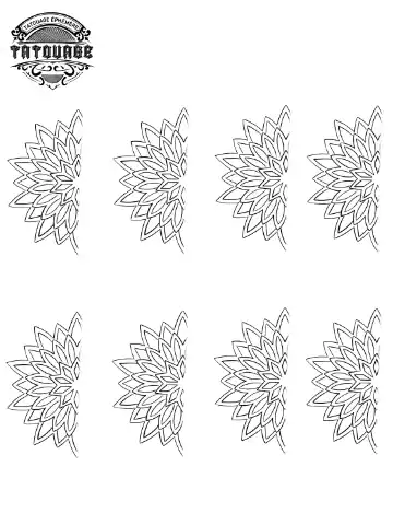 tatouage ephemere doigt femme mandala Tatouage éphémère doigt femme mandala