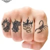 tatouage ephemere doigt gang photo Tatouage éphémère doigt gang