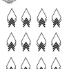 tatouage ephemere doigt geometrique Tatouage éphémère doigt géométrique