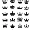 Tatouage éphémère doigt homme couronne