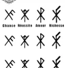 tatouage ephemere doigt homme viking Tatouage éphémère doigt homme viking