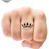 tatouage ephemere doigt king photo Tatouage éphémère doigt King