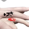 tatouage ephemere doigt king queen photo Tatouage éphémère doigt King queen