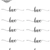 tatouage ephemere doigt love Tatouage éphémère doigt love