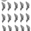 Tatouage éphémère doigt plume