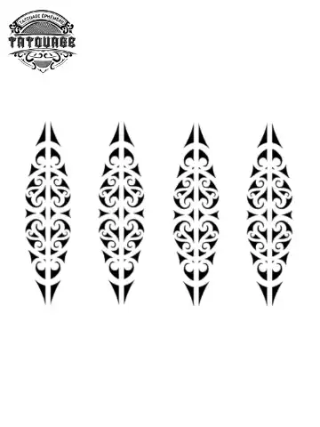 tatouage ephemere doigt polynesien Tatouage éphémère doigt polynésien