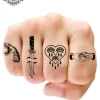 tatouage ephemere doigt prison photo Tatouage éphémère doigt prison
