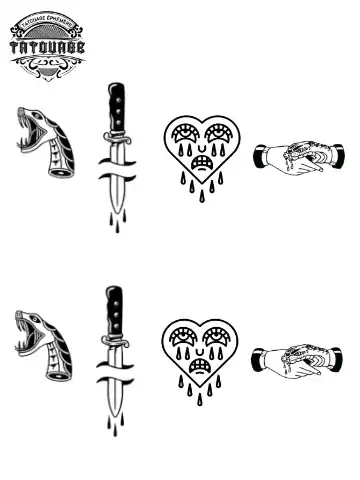 tatouage ephemere doigt prison Tatouage éphémère doigt prison