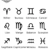 tatouage ephemere doigt signe astro Tatouage éphémère doigt signe astro