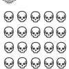 tatouage ephemere doigt tete de mort Tatouage éphémère doigt tête de mort