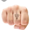 tatouage ephemere doigt viking photo Tatouage éphémère doigt viking