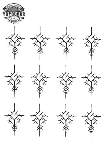 tatouage ephemere doigt viking Tatouage éphémère doigt viking